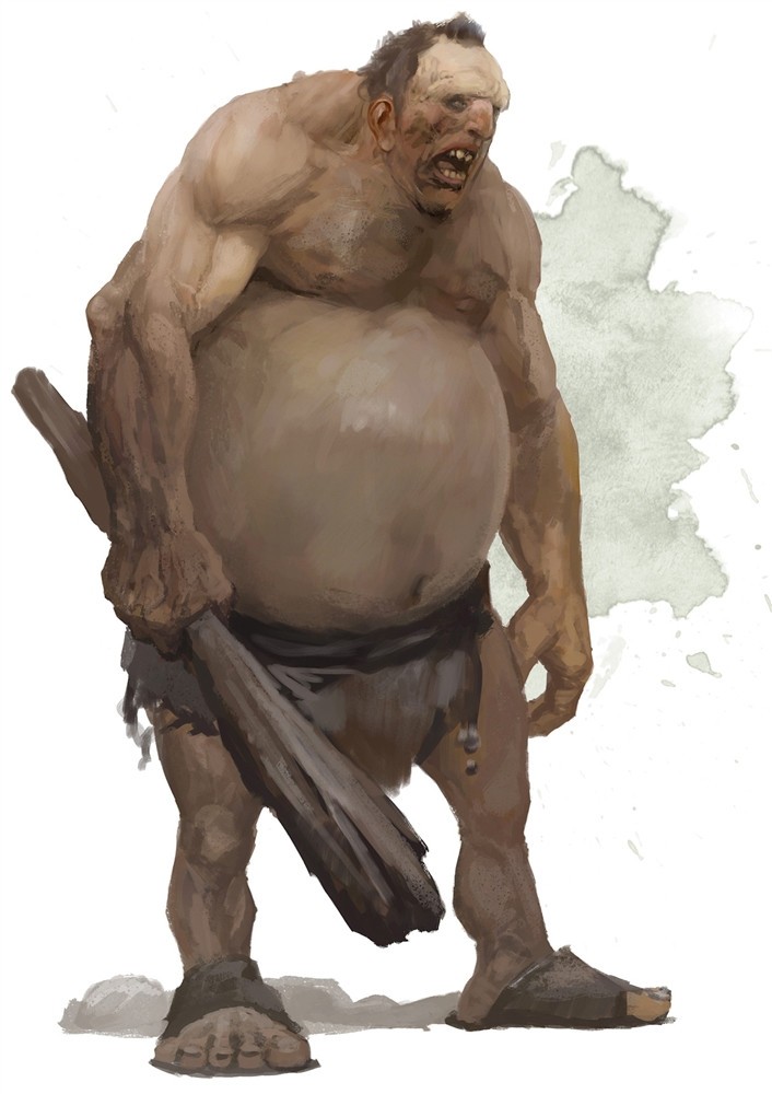 Un géant des collines, Manuel des Monstres - D&D5 
