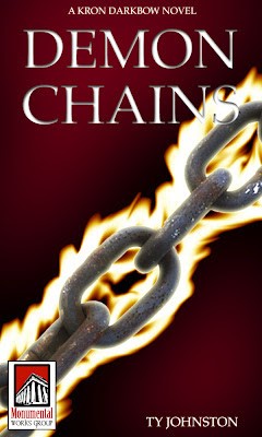Couverture du roman Demon Chains : chaines enflammées
